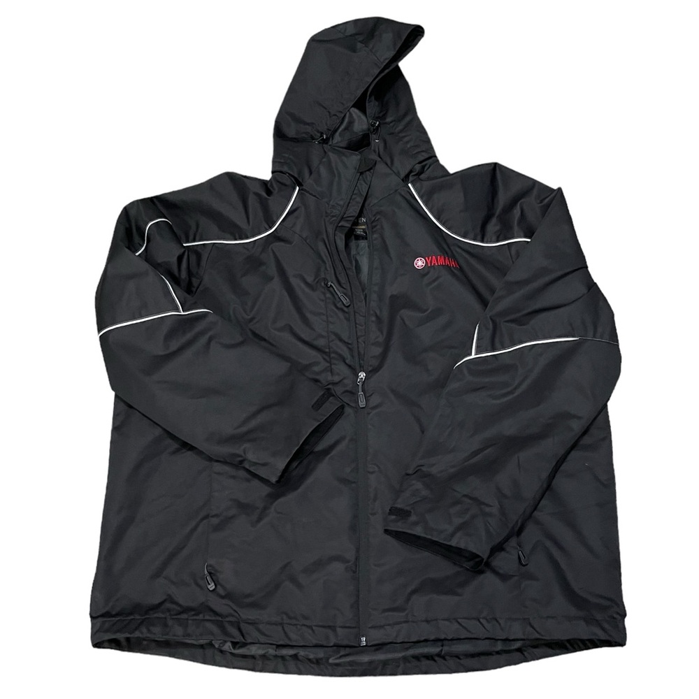 Mens north end Black‎ jacket embroidered YAMAHA XXL